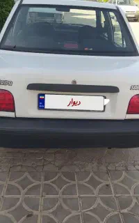 پراید مدل 88بی رنگ شاسی پلمپ