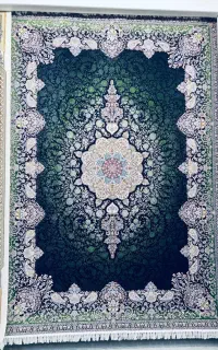 فرش چیچک مشهد 1200شانه گل ابریشم