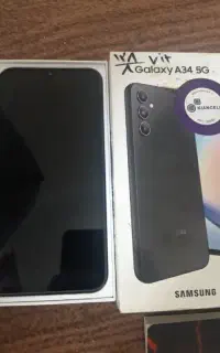 گوشی a34 5g  برد سوخته