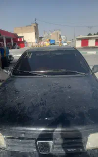 فروش پژو مشکی کهنه کار