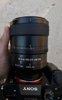 Sony G-master 100mm f2.8 سونی جی مستر
