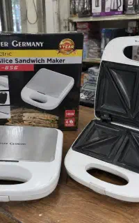 ساندویچ‌ساز ۴ خانه سیلور جرمنی  ۱۴۰۰ وات  نو