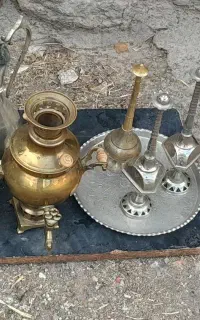 سماور زغالی گلاب پاش