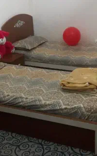 دو عدد تخت جوان جنس چوب درجه یک ضد خش