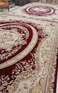 فروش یک جفت فرش تمام نخ 700شانه