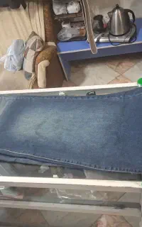 شلوار لی بگ جنس درجه یک ،سایز ۴۰