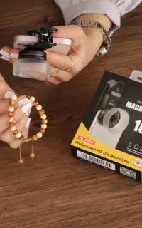 لنز گوشی ماکرو 10x iboolo نو