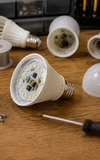 تعمیر تخصصی انواع لامپ های LED