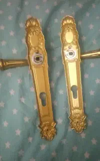 دستگیره درب برنزی کلاسیک رویال