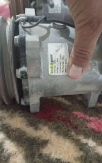 کمپرسور کولر کامیون در حد صفر کم کار