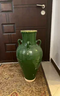 کوزه سالم سبز رنگ لعابی