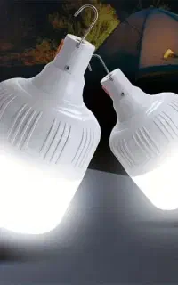 تبدیل تاریکی به نور با لامپ اضطراری چراغ شارژی ۶۰W