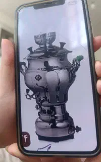 سماور عالی نسب ۶ لیتری گازی