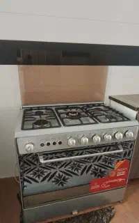 اجاق گاز ۵ شعله طرح فر مارک تکنو