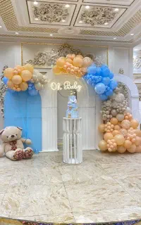 اجاره و کرایه لوازم تولد و عقد و بادکنک آرایی