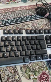 موس و کیبورد گیمینگ rgb دار . نو