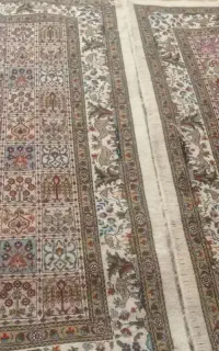 قالیچه خشتی ابریشمی