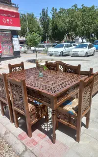 تخت سنتی چوب روسی