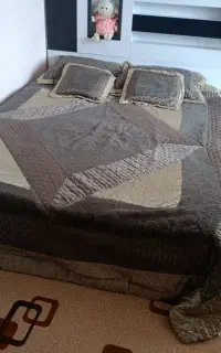 روتختی دونفره و گلیم فرش کودک