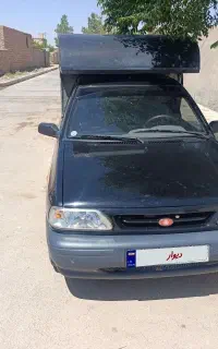 پراید وانت در حد خشک