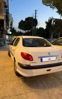 ۲۰۶ sd مدل۱۳۹۴ چهار لکه رنگ