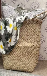 سبد بافت حصیری
