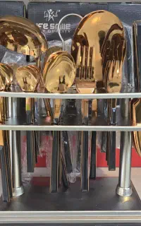 فروش نقد و اقساط سرویس۳۸پارچه قاشق و چنگال وارداتی