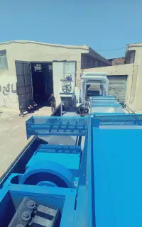 آسیابشور مواد پلی اتیلن هاش پلاستیک روی آبی