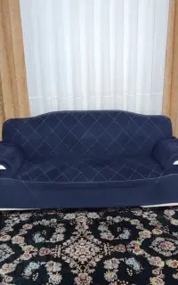 مبل هفت نفره سورمه ای