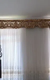 پرده باکتیبه وشال پرده