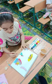 کلاس نقاشی برای کودکان علاقه مند به نقاشی