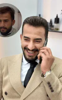 گریم و‌میکاپ داماد