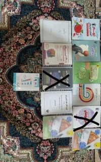 کتاب تست جهت آمادگی آزمون های نمونه و تیزهوشان