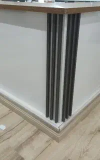 کابینت آماده ام دی اف جلو آشپز خانه
