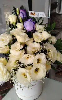 باکس گل طبیعی تازه و شیک