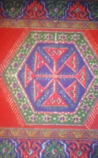 گلیم دست بافت خراسان جنوبی 60 ساله