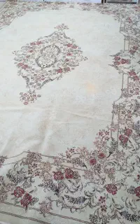 یک تخته فرش تمام پنبه ۱۲ متری