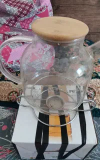 کتری پیرکس با وارمر