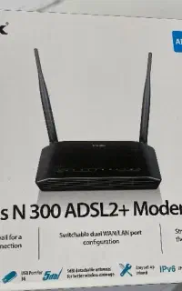 مودم +ADSL 2 دی لینک کد 2790U