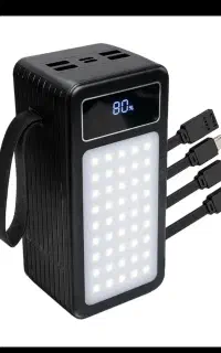 پاوربانک22.5وات پی زدایکسV89s PD Fast Charg 50000