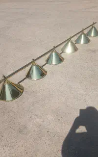 لوستر بیلیارد ۶ شعله یا ۶ حباب