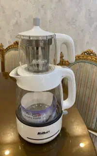 چای ساز فلر سفید رنگ