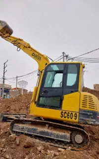 کندن فوندانسیون زمین بیل مکانیکیی