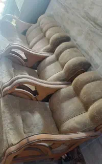 مبل چوبی هشت نفره