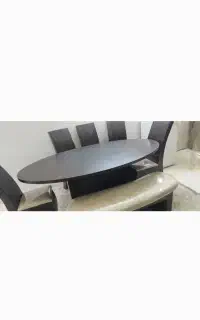 میز غذا خوری 5صندلی یک نیمکت 3نفره