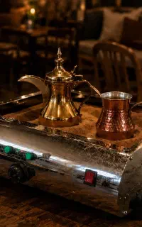 دستگاه قهوه ساز شنی منقل شنی عربی .ترک