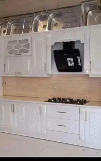 با کیفیت‌ترین کابینت‌های احمدی آماده MDF//کد 0034