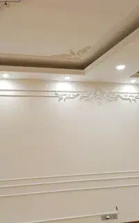 گچبری ( گچ بری )  آماده. قاب بندی تخصصی ودقیق
