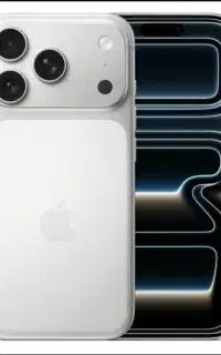 Iphone 17pro max silver zaa 256بدونه کد