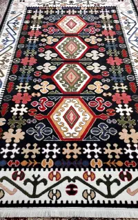 فرش ۶ شش متری.طرح قشقایی شیک و زیبا.